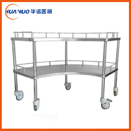 B12   全不銹鋼扇形器械臺車